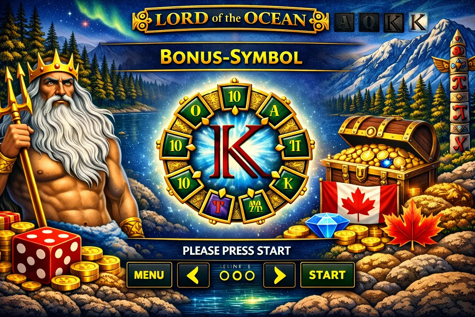 Betting System and Lord of the Ocean Stake Settings